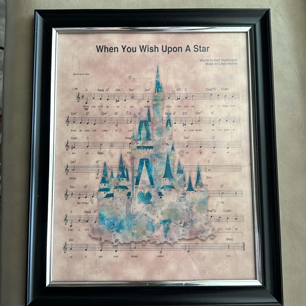New Disney Framed Art Print